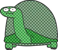 personagem de desenho animado tartaruga vetor