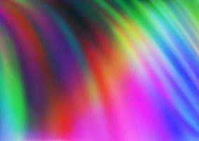 luz multicolorida, fundo do vetor do arco-íris com formas de bolha.