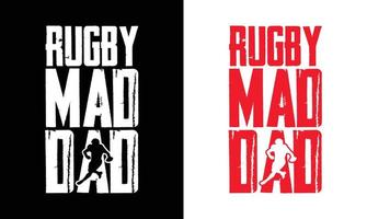 design de camiseta de futebol americano, design de camiseta de rugby vetor