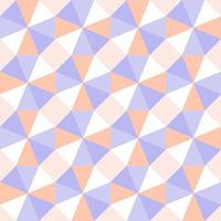padrão de geometria óptica triângulo pastel sem costura vetor