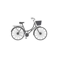 ícone de vetor de bicicleta. conceito de logotipo de bicicleta. ilustração vetorial. ícone de bicicleta