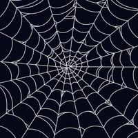 teia de aranha conjunto isolado em fundo escuro. assustadora teia de  halloween. ilustração em vetor elemento festa fantasma branco de halloween.  vetor fantasma com uma cara assustadora. 13184917 Vetor no Vecteezy