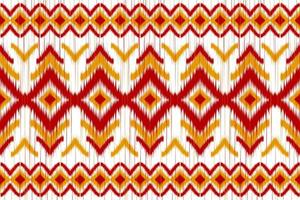 arte étnica ikat do tapete. padrão geométrico sem costura em tribal. estilo mexicano. vetor