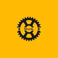 vetor de logotipo de bicicleta