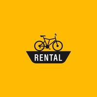 vetor de logotipo de bicicleta