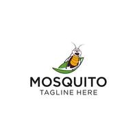 imagem vetorial de ícone de logotipo de mosquito vetor