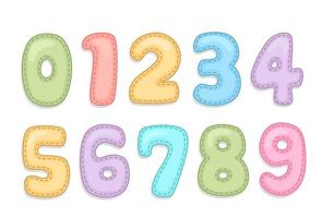 números do alfabeto do bebê