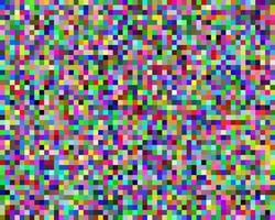 fundo de pixel com quadrados de cores diferentes vetor