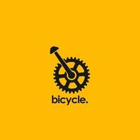 vetor de logotipo de bicicleta