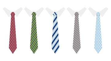 conjunto de gravatas
