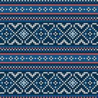 padrão de tricô tradicional para suéter feio vetor