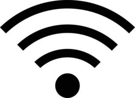 estilo de ícone wi-fi vetor