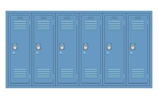 armário escolar isolado vetor