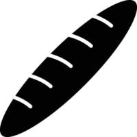ilustração de design de ícone de vetor de baguete