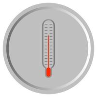 medição de termômetro celcius vetor