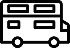 ilustração vetorial de ônibus em ícones de símbolos.vector de qualidade background.premium para conceito e design gráfico. vetor