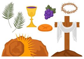 Ilustração gratuita do vetor da Semana Santa