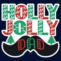 designs de camisetas de feliz natal, designs de mercadorias, conjunto de estampas gráficas de natal, designs de camisetas para suéteres feios, designs tipográficos gráficos vetoriais e presentes de feliz dia de natal. vetor