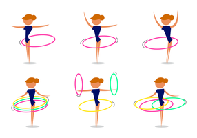 Free hula hoop vector