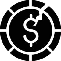 ilustração em vetor dólar em um ícones de symbols.vector de qualidade background.premium para conceito e design gráfico.