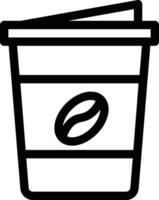 ilustração vetorial de xícara de café em ícones de símbolos.vector de qualidade background.premium para conceito e design gráfico. vetor