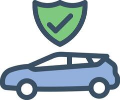 ilustração vetorial de seguro de carro em ícones de símbolos.vector de qualidade background.premium para conceito e design gráfico. vetor