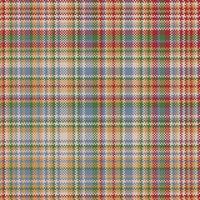 xadrez tartan sem costura. imprimir textura de tecido. verifique o fundo do vetor. vetor