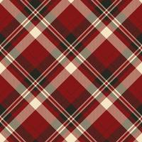 tartan escócia sem costura padrão xadrez vetor. tecido de fundo retrô. textura geométrica quadrada de cor de seleção vintage. vetor