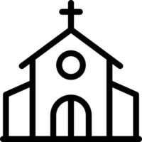 ilustração do vetor da igreja em um ícones de symbols.vector de qualidade background.premium para conceito e design gráfico.