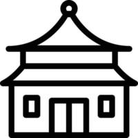 ilustração vetorial do templo em ícones de símbolos.vector de qualidade background.premium para conceito e design gráfico. vetor