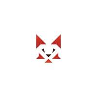 imagem vetorial de ícone de logotipo de raposa vetor