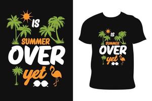 design de camiseta de verão. camiseta de verão. vetor livre de camiseta de verão.