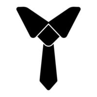 ícone de design editável de gravata vetor