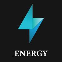 design de logotipo de energia vetor