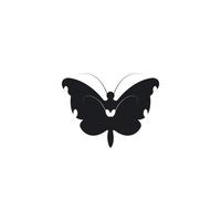 logotipo da folha de borboleta vetor