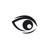 vetor de logotipo de cuidados com os olhos