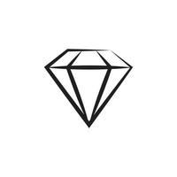 modelo de logotipo de diamante vetor