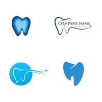 vetor de modelo de logotipo dental