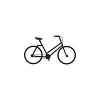 logotipo do ícone de bicicleta, design vetorial vetor