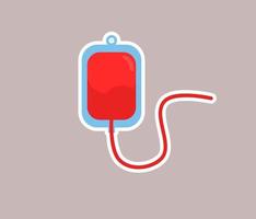 clipart de design de objeto de elemento de doador de sangue vetor