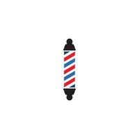 ícone da barbearia ilustração vetorial design logotipo vetor