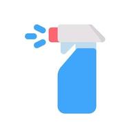 estilo simples do logotipo do ícone de spray vetor