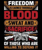 camiseta de vetor veterano do exército americano soldado do dia do memorial militar dos eua