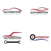 vetor de modelo de logotipo de carro automotivo