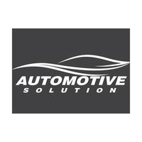 vetor de modelo de logotipo de carro automotivo