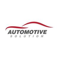 vetor de modelo de logotipo de carro automotivo