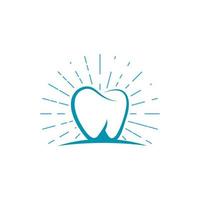 vetor de modelo de logotipo dental