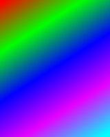 ilustração vetorial com cores gradientes do arco-íris vetor