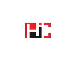 letra hic logotipo design minimalista para o seu negócio em formato vetorial. vetor