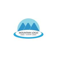 vetor de logotipo de montanhas